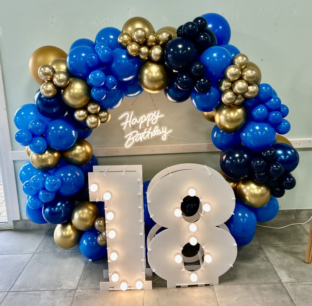 décoration ballons anniversaire finitère camille happy event