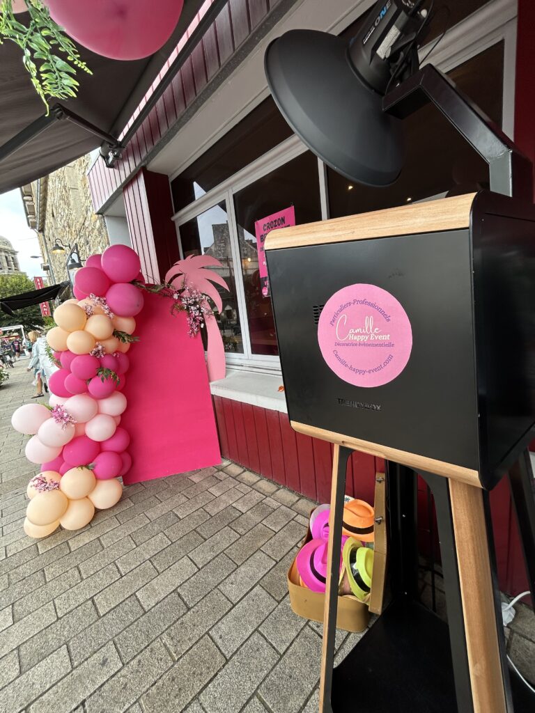 Photobooth en location dans tout le finistere